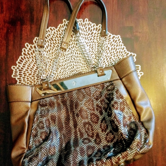 Handbags - New Brown Cheetah Print Medium Shoulder Bag Purse